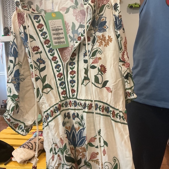 V-Neck Garden Print Mini Dress – FARM Rio (Summer ’26) - Picture 8 of 9